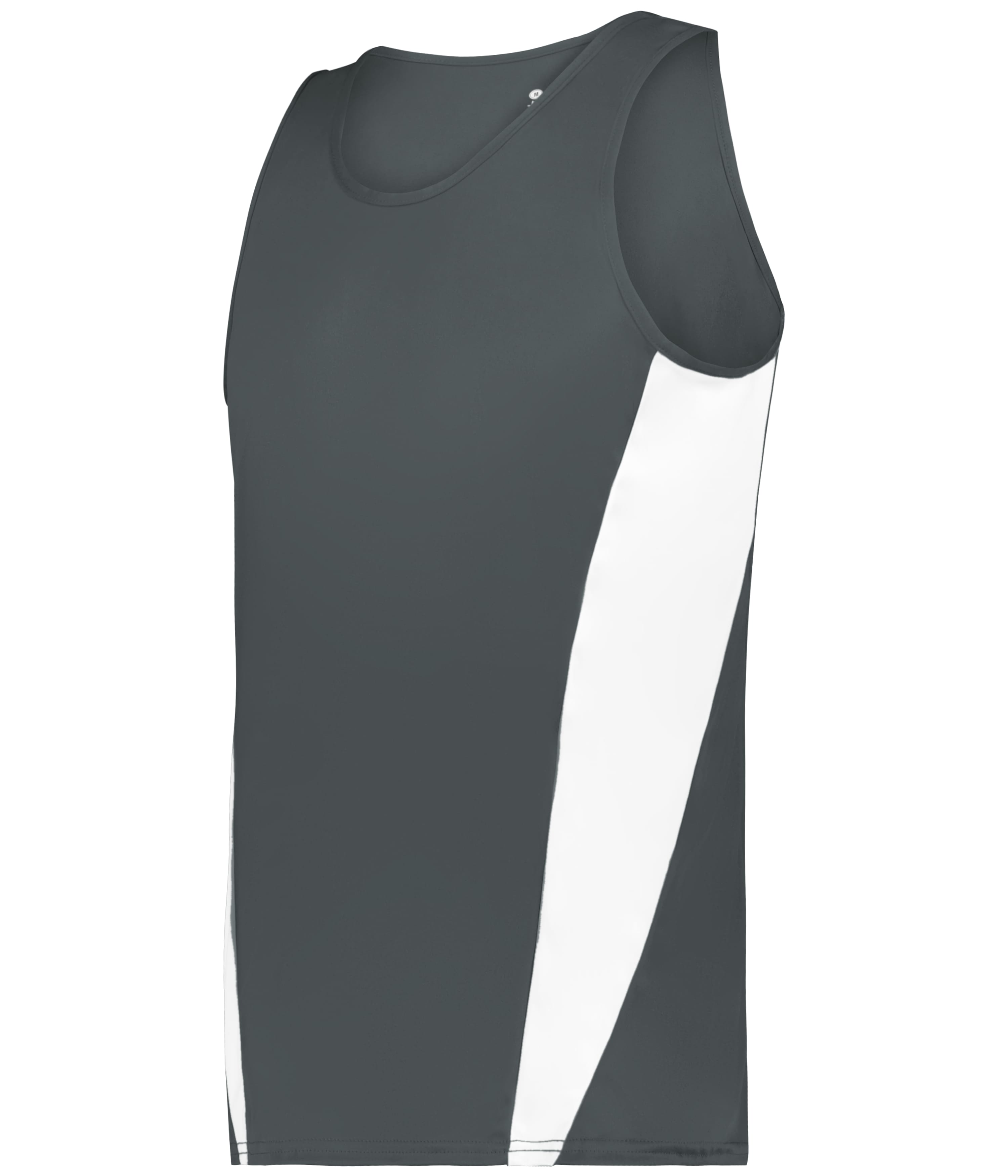 Alleson Athletic Men's Stride Singlet in Gray Alleson Athletic Men's Stride Singlet in Gray