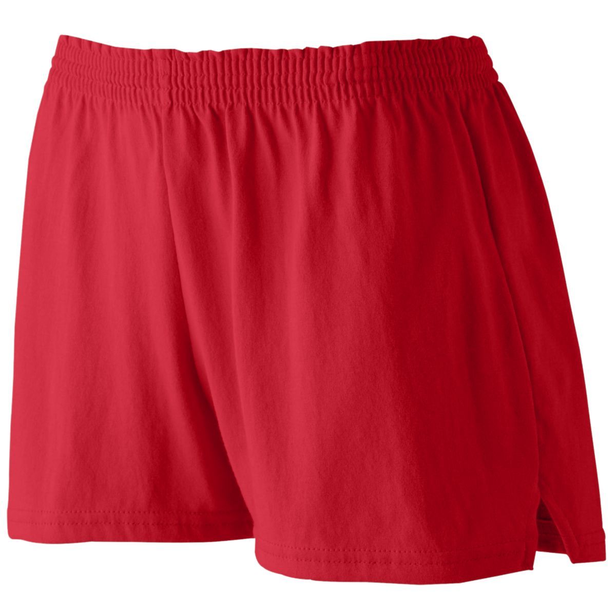 Red hot sale jersey shorts