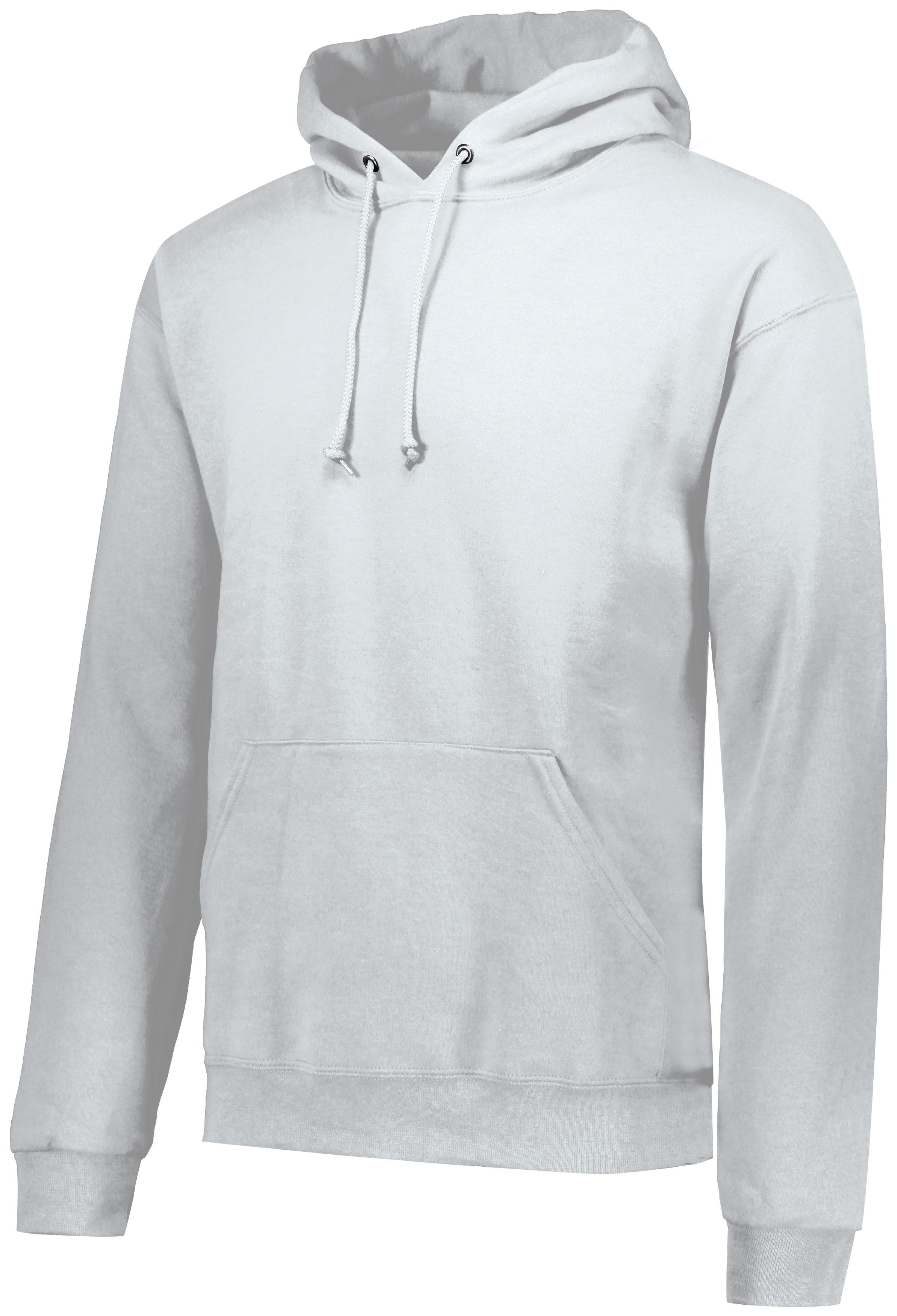 Jerzees 8 Oz 50/50 Adult NuBlend Fleece Pullover Hoodie in White Jerzees 8 Oz 50/50 Adult NuBlend Fleece Pullover Hoodie in White