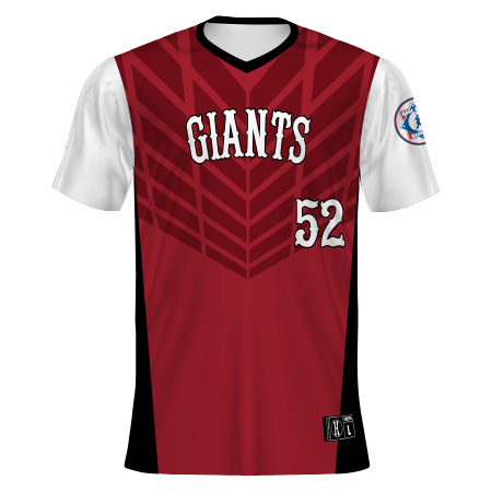 Holloway CUT_BR8139 | Babe Ruth FreeStyle Sublimated V-Neck Baseball Jersey