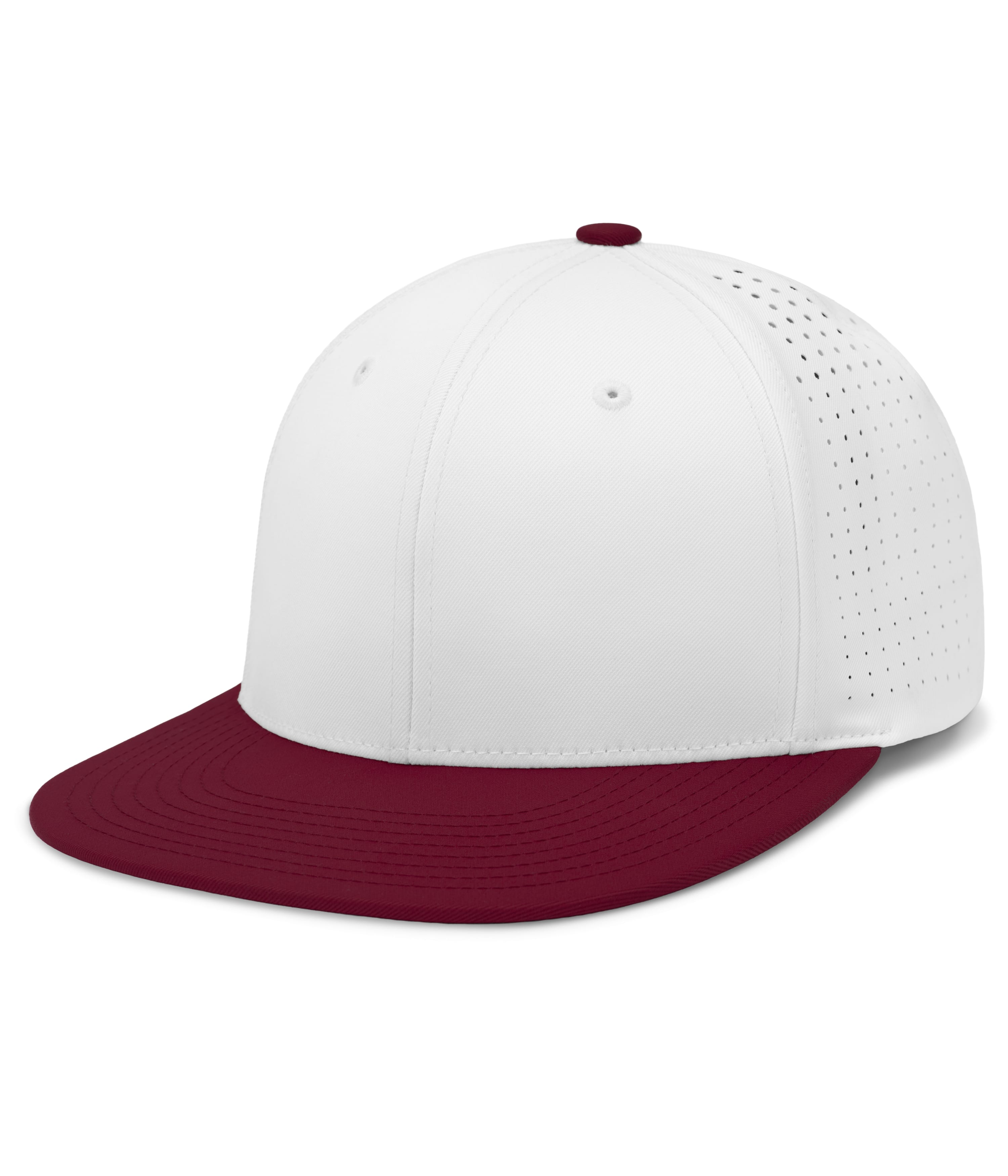WHITE/MAROON