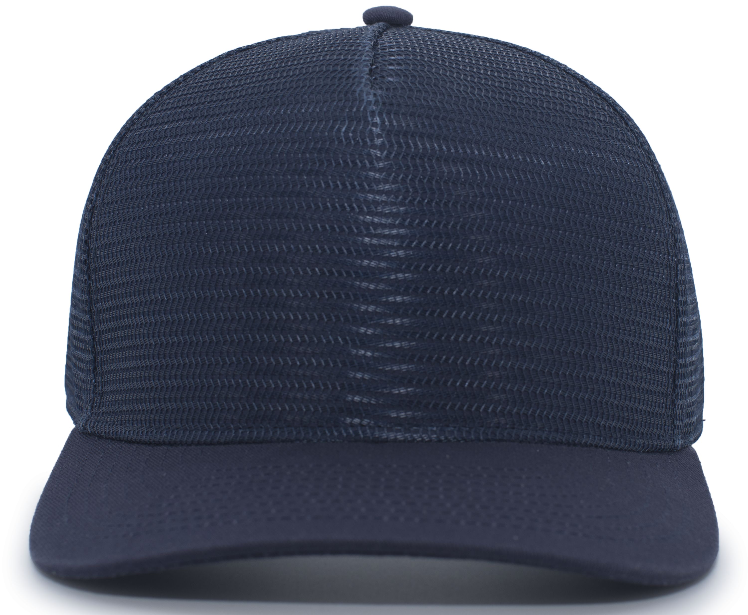 Pacific Headwear P724 | Mesh Overlay 5-Panel Trucker Snapback Cap