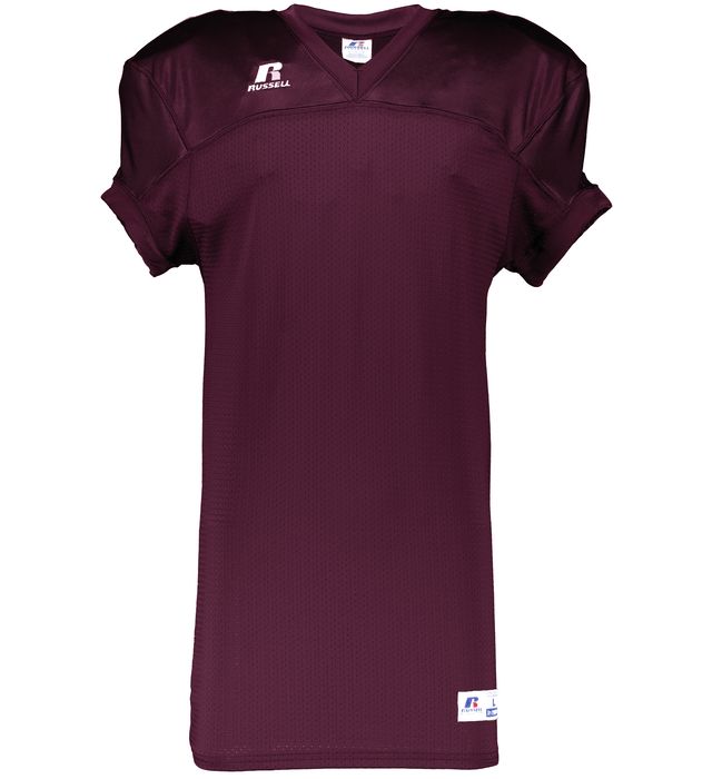 Mesh Football Jersey with Side Panels by Russell Athletics, Style Number  S8693MK