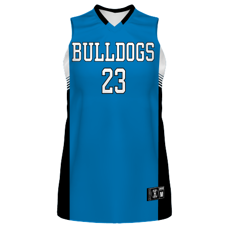 blue and black color designer new sublimation basketball jersey uniform  design