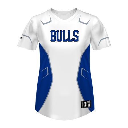 Holloway CUT_228350  Ladies FreeStyle Sublimated Pin-Dot Short Sleeve Softball  Jersey
