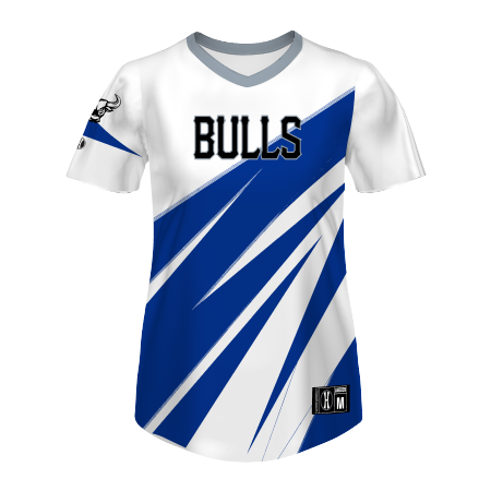 Holloway CUT_228334  Ladies FreeStyle Sublimated Reversible V-Neck Softball  Jersey