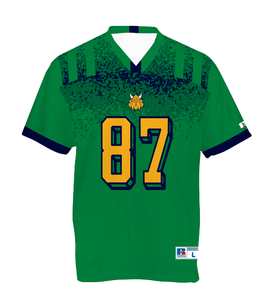 Russell CUT_R095ZX Ladies FreeStyle Sublimated Flag Football Jersey