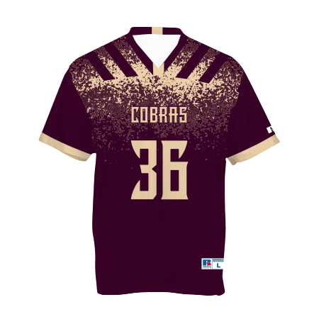 Sublimated Football Jersey Superstar Style