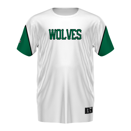 Basketball Crew Neck Jerseys Sublimation Wolves