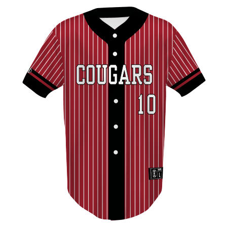 Custom Baseball Jerseys / Two Button / Youth XS to Adult 4X / 