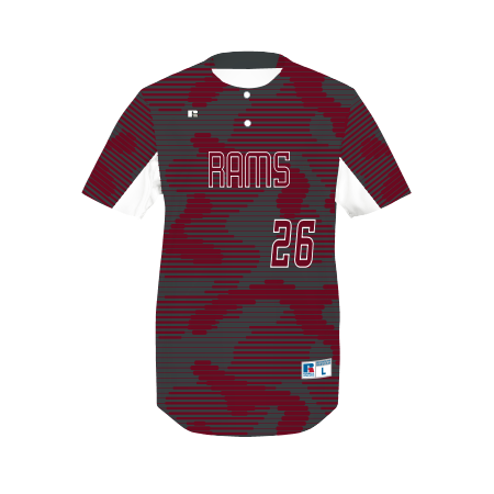 Full Button Custom Camo Baseball Jerseys for Youth Adult | YoungSpeeds