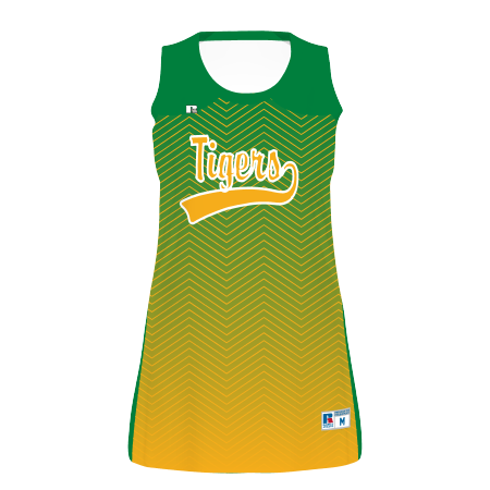 Russell CUT_7D7S2X  Ladies FreeStyle Sublimated V-Neck Softball Jersey