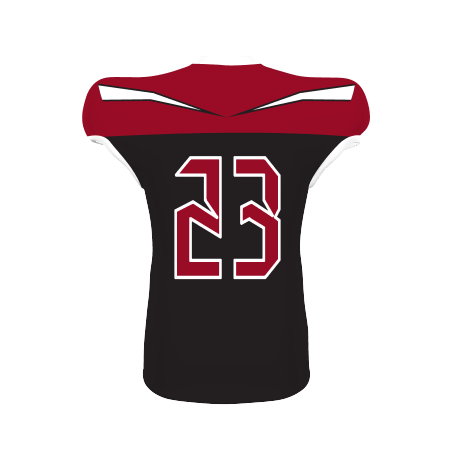 Custom Russell Adult Waist Length Football Jersey