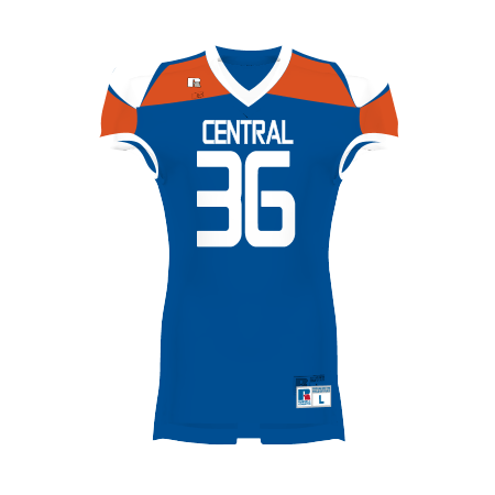 Russell CUT_R08BNU  Youth FreeStyle Sublimated Reversible Football Jersey