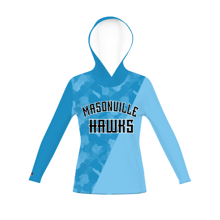 Holloway CUT_228343  Ladies FreeStyle Sublimated Long Sleeve Hoodie