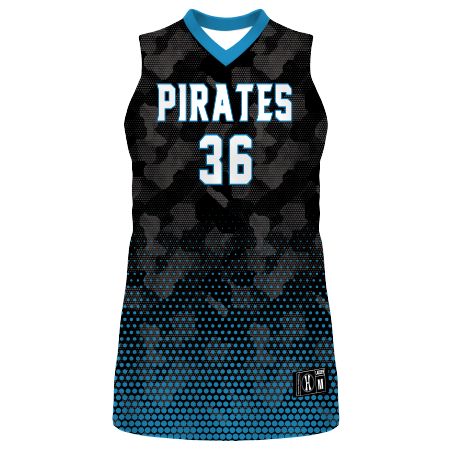 Holloway CUT_228316  LADIES FREESTYLE SUBLIMATED TURBO BASKETBALL JERSEY