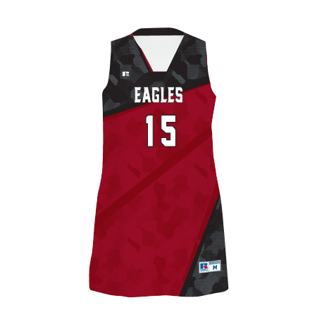 Russell CUT_7B3VTA  Ladies FreeStyle Sublimated Dynaspeed Basketball Jersey