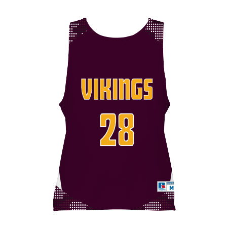 Sublimated Basketball Jersey Vikings style