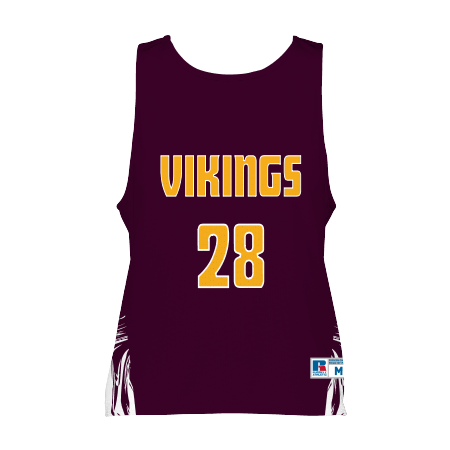 Sublimated Basketball Jersey Vikings style