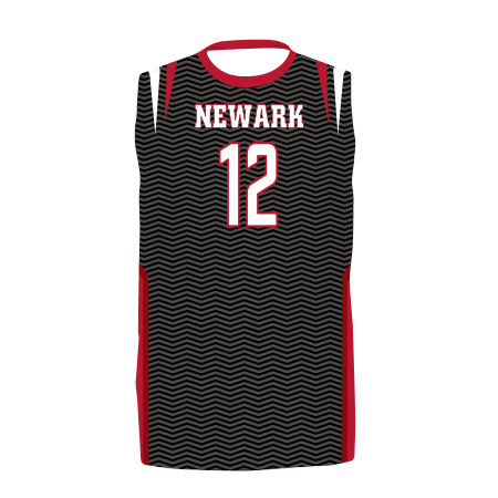 Basketball Jersey - Red / White / Black – bLAnk company