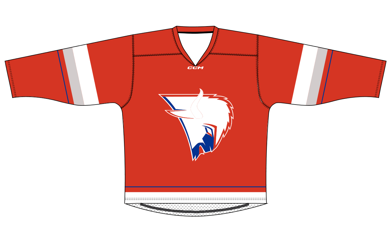 CCM 22S155  FreeStyle Sublimated Essential Series V-Neck Hockey Jersey