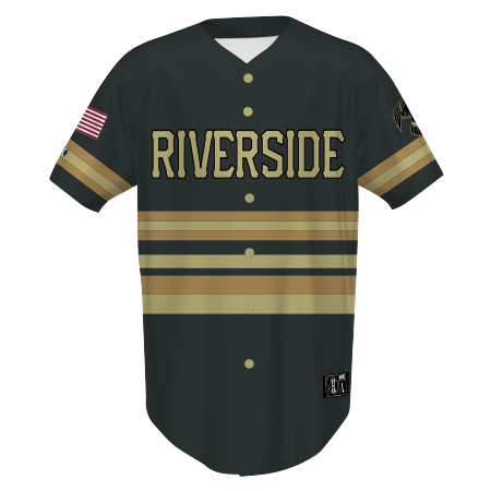 Metroville Supers Full-Button Baseball Jersey (Red) – Retro City Threads