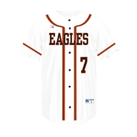 FreeStyle Sublimated Faux Full-Button Baseball Jersey