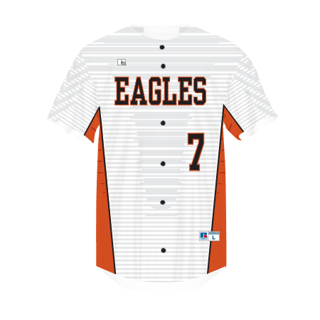 Custom Sublimation Orange Pinstripe Baseball Jersey  Custom baseball jersey,  Baseball jerseys, Baseball jersey outfit