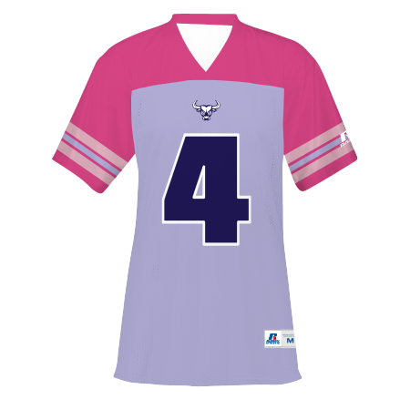Russell CUT_R095ZX  Ladies FreeStyle Sublimated Flag Football Jersey