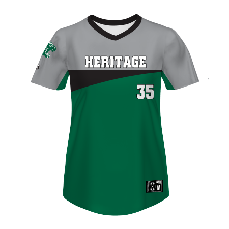 Holloway CUT_228470  GIRLS FREESTYLE SUBLIMATED TURBO LIGHTWEIGHT  SLEEVELESS SOFTBALL JERSEY