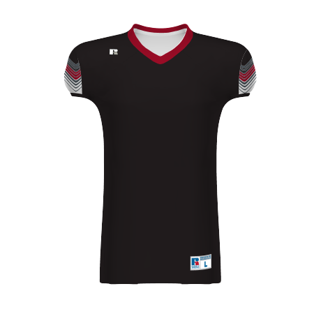 Russell CUT_R095ZX  Ladies FreeStyle Sublimated Flag Football Jersey